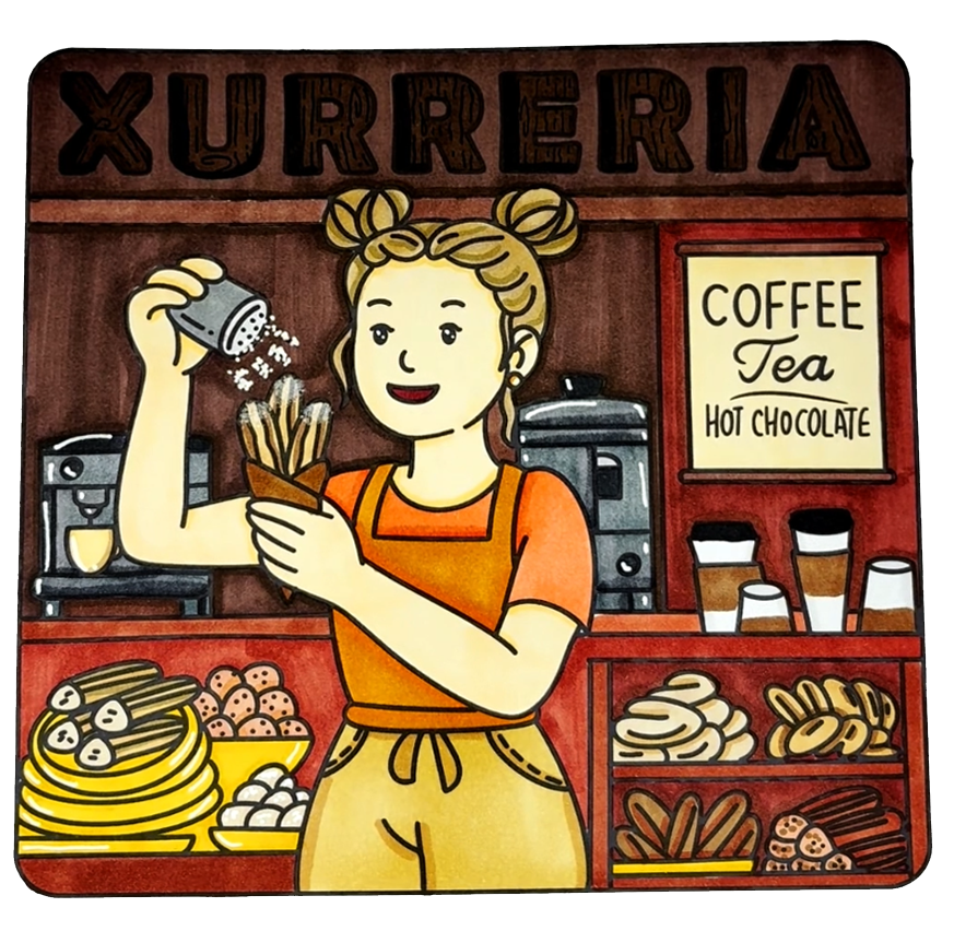 Xurreria coloring page